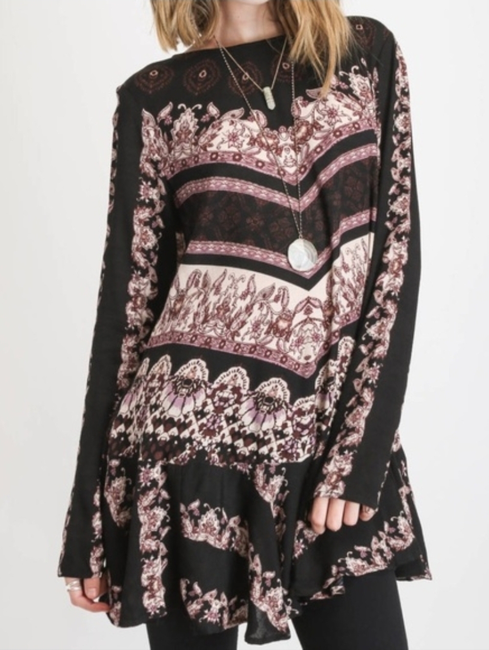 Free People Smooth Talker Tunic Dress size Small